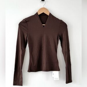 NWT V-Neck Jersey Top